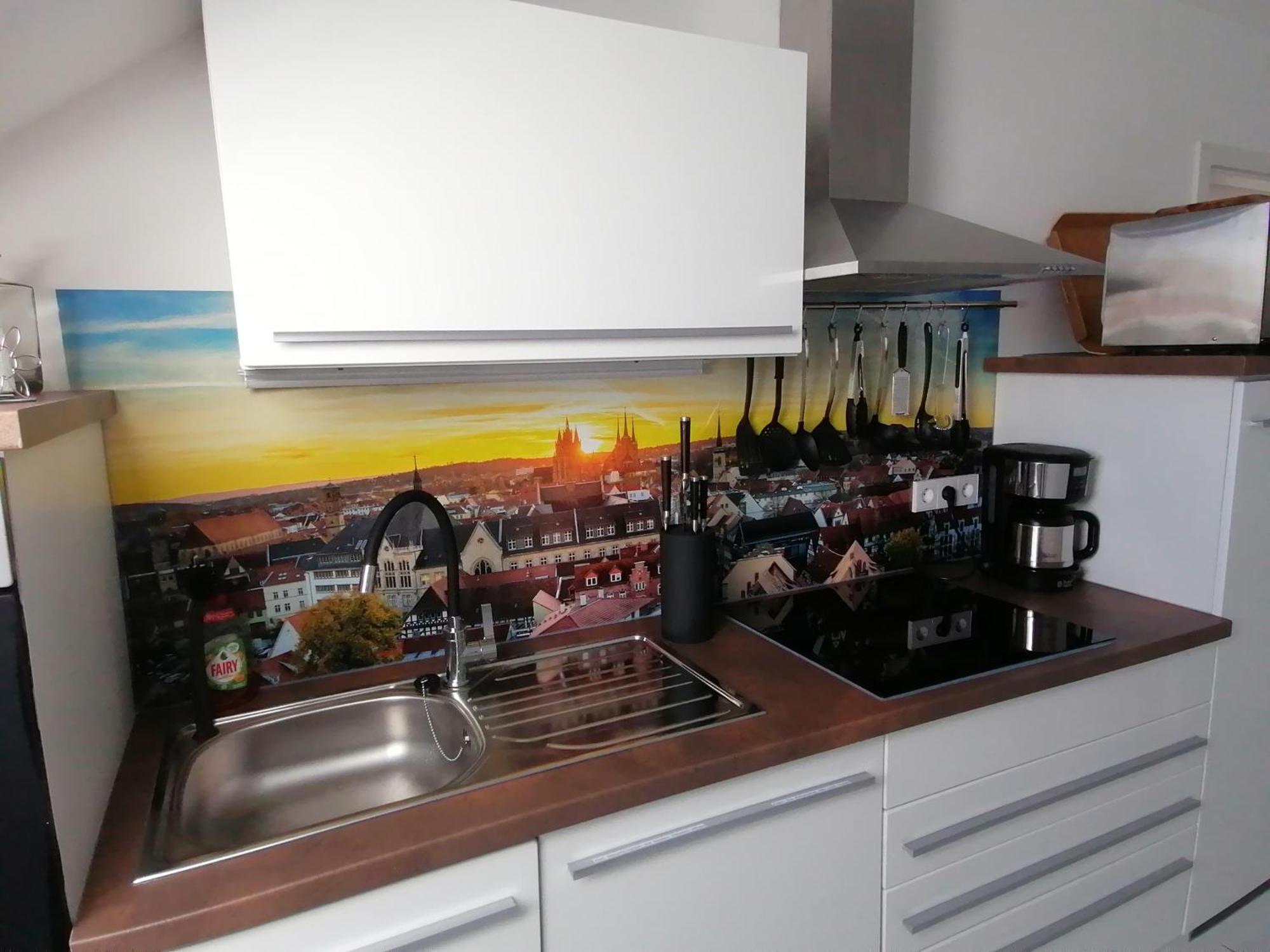 Auszeit2 Erfurt - Stilvolle Dachwohnung Mit Parkplatz - Zentrumsnah Esterno foto